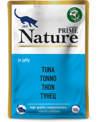 Prime (Прайм) Nature Пауч для взрослых кошек с тунцом в желе 100 г 5 шт
