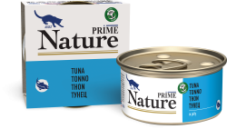 Prime (Прайм) Nature Консервы для взрослых кошек с тунцом в желе 85 г 5 шт